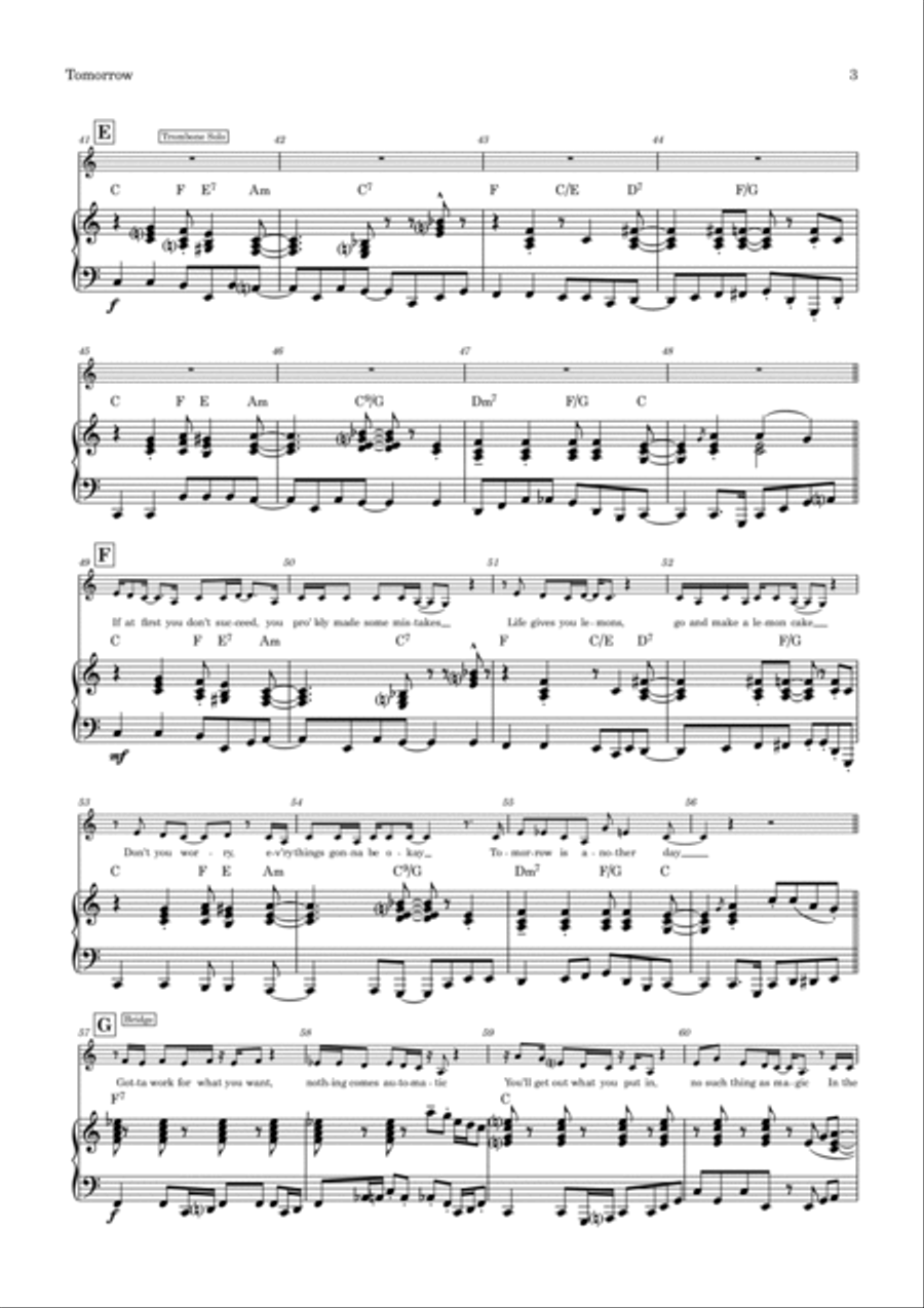 Tomorrow Voice scores gallery preview page 3