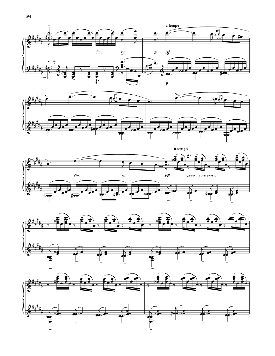 Prelude In G-Sharp Minor, Op. 32, No. 12 Piano Solo scores gallery preview page 3