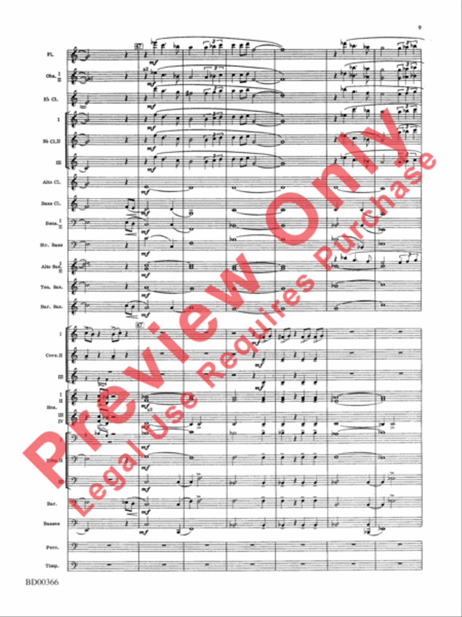 Rhythm of the Winds Concert Band scores gallery preview page 10