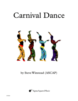 Book cover for Carnival Dance for Saxophone Quintet