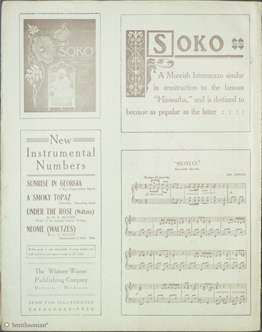 Echoes of the Congo Piano Solo scores gallery preview page 2