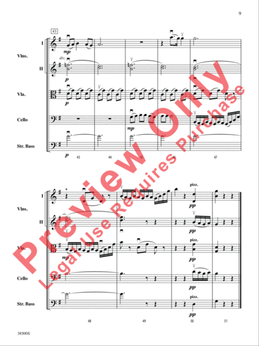 Nordic Suite String Orchestra scores gallery preview page 10