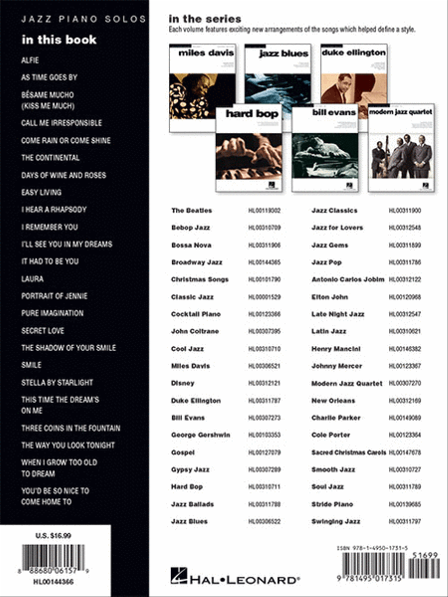 Silver Screen Jazz Silver Screen Jazz Piano Solo scores gallery preview page 5
