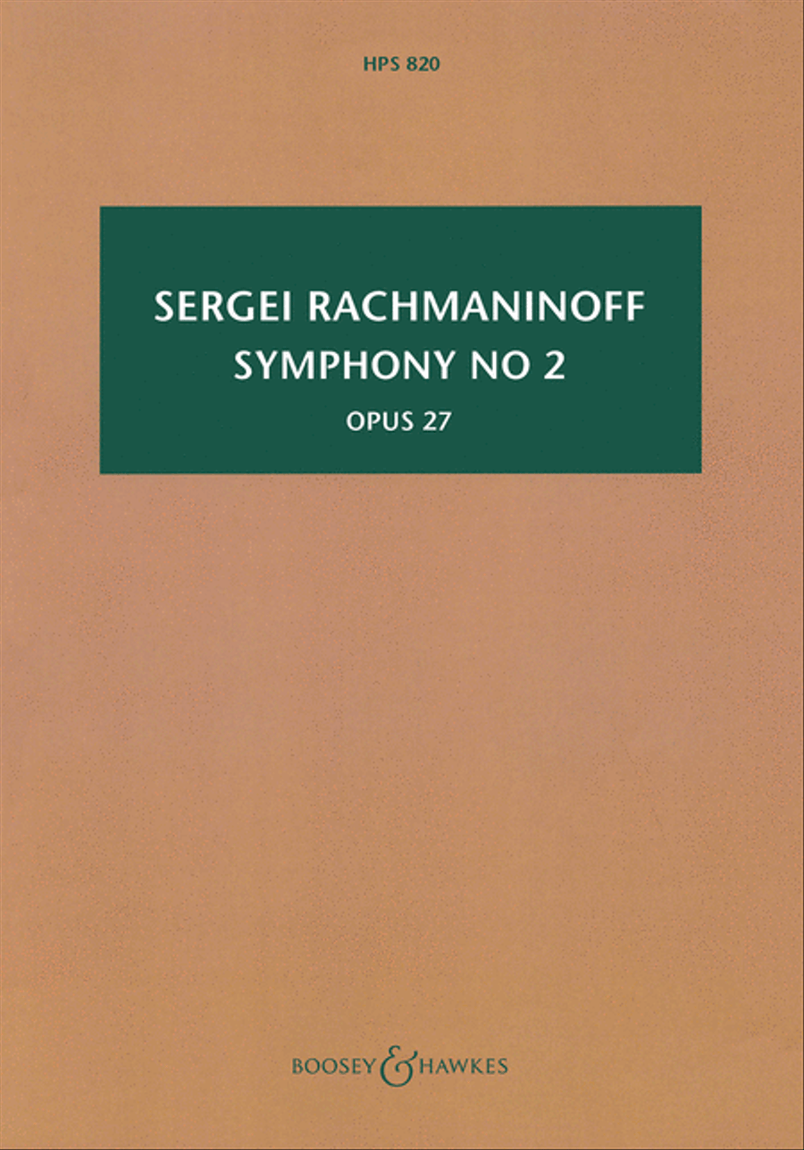 Symphony No. 2, Op. 27 Orchestra scores gallery preview page 1