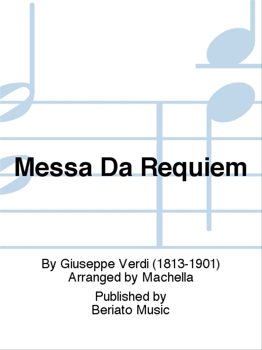 Messa Da Requiem Organ scores gallery preview page 1