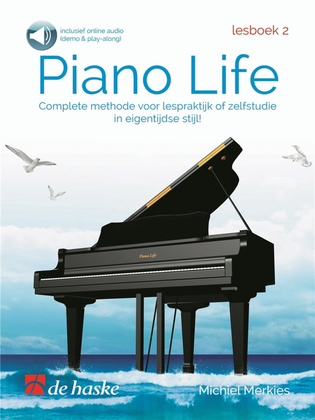 Book cover for Piano Life - Lesboek 2
