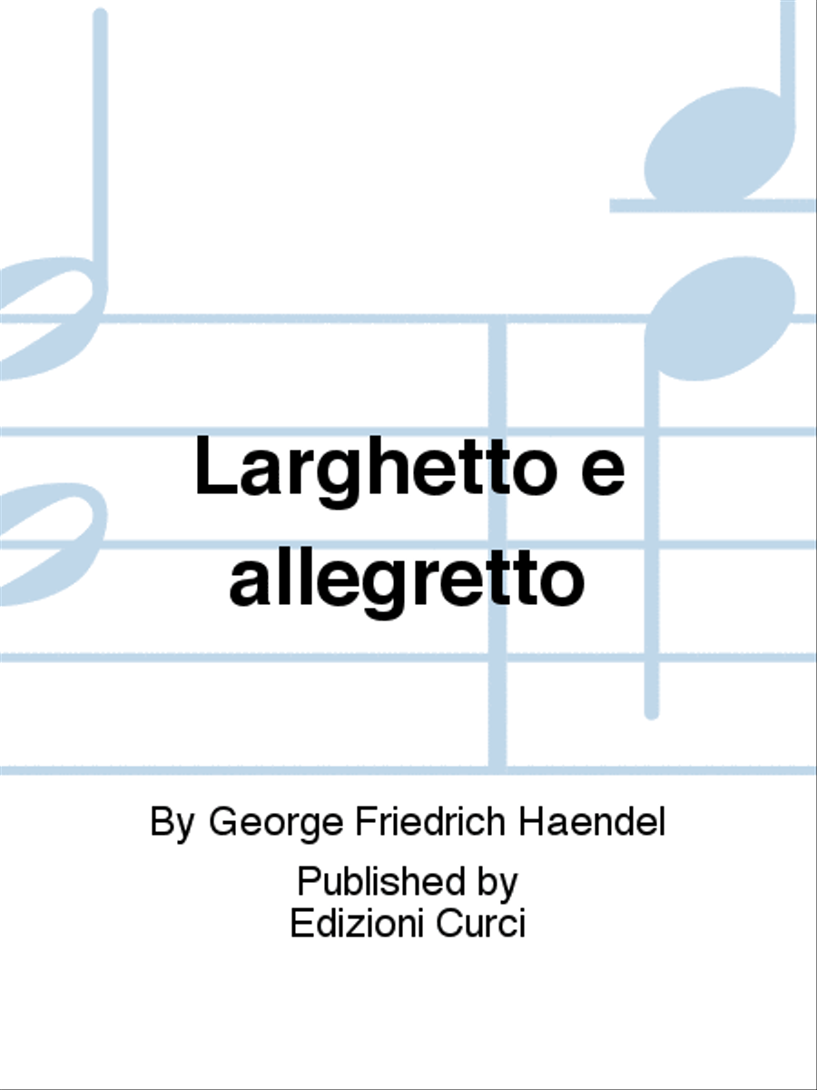 Larghetto e allegretto Piano Accompaniment scores gallery preview page 1