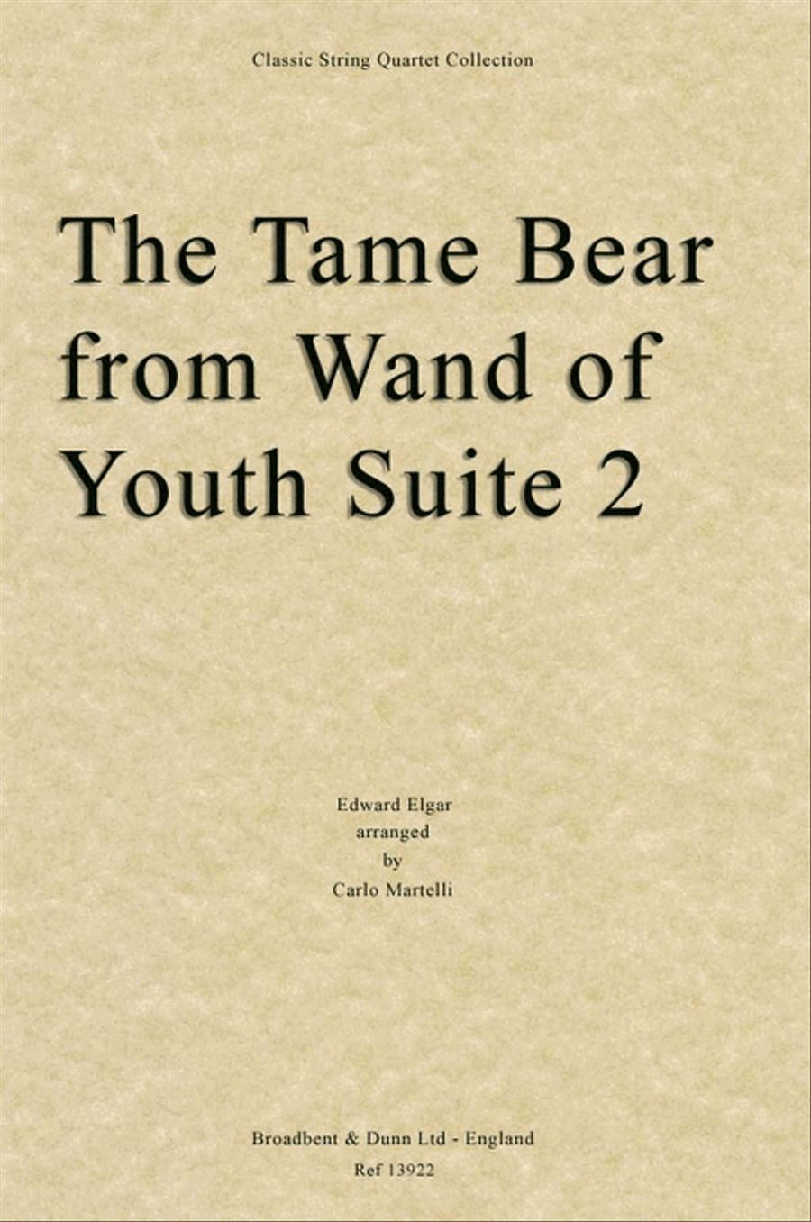 The Tame Bear from Wand of Youth Suite Two