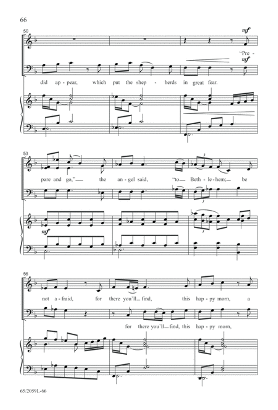 The Christmas Story The Christmas Story 3-Part scores gallery preview page 67