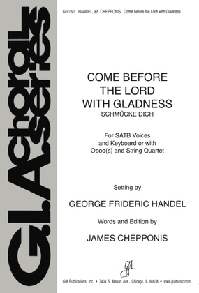 Come before the Lord with Gladness