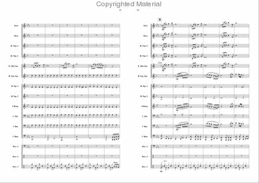 Olympic Dream Concert Band scores gallery preview page 8