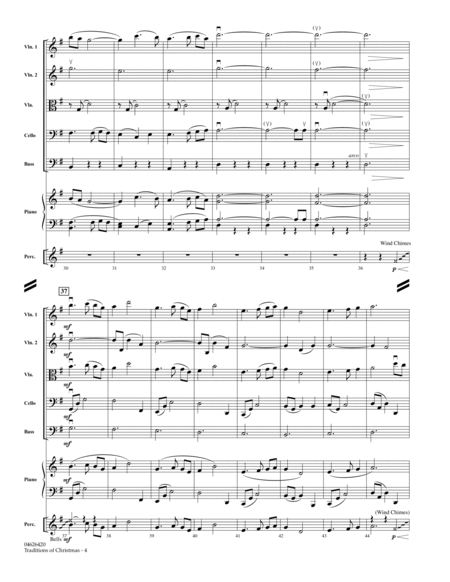 Traditions of Christmas - Full Score