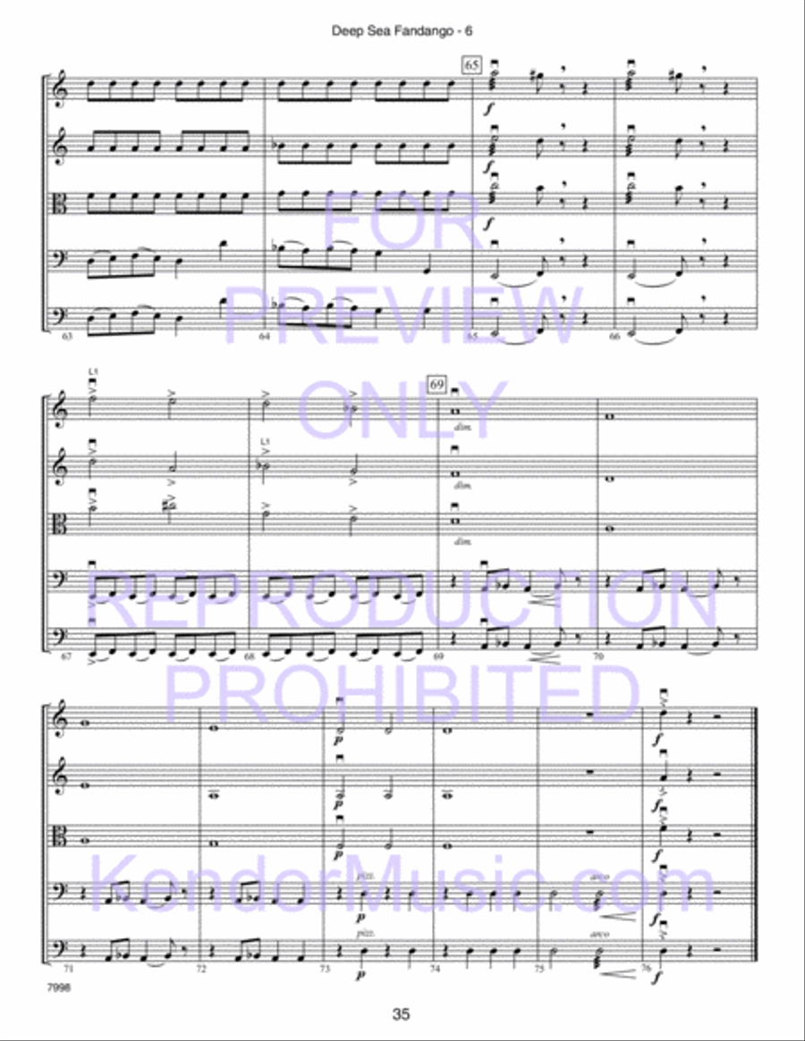 Kendor Concert Favorites, Volume 2 (Score) Score scores gallery preview page 40