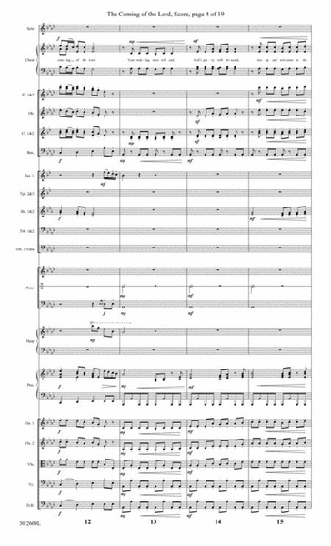 Night of the Father's Love - Orchestral Score and Parts