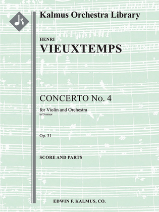 Concerto for Violin No. 4 in D minor, Op. 31