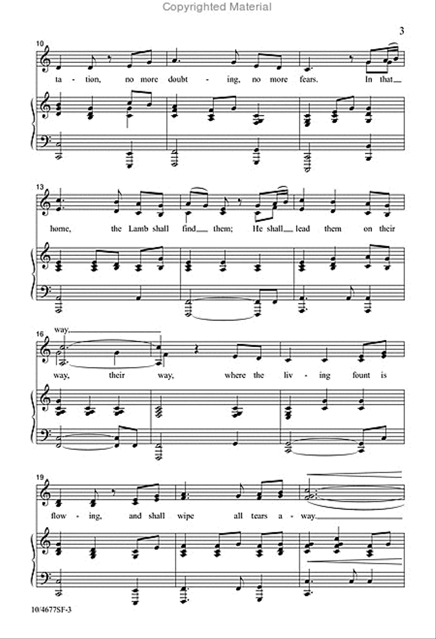 Heavenly Home 4-Part scores gallery preview page 3