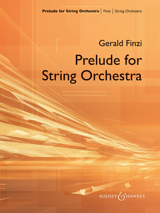 Book cover for Prelude for String Orchestra