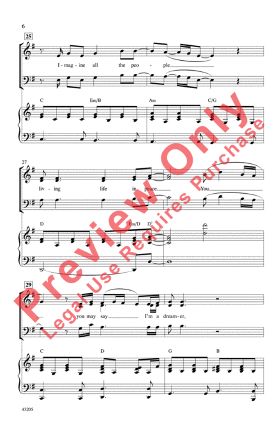 Imagine 3-Part scores gallery preview page 6