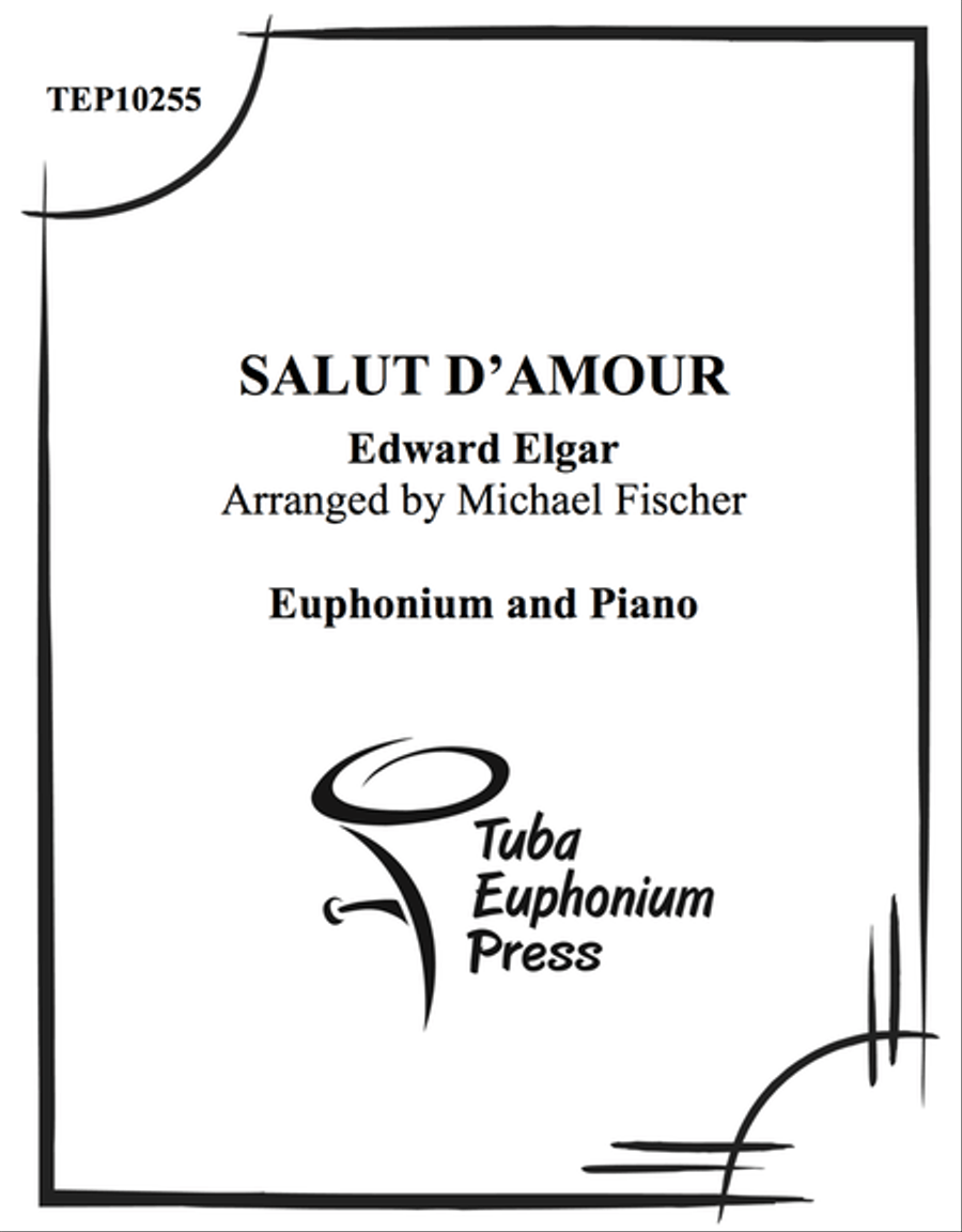 Salut d'Amour Euphonium scores gallery preview page 1