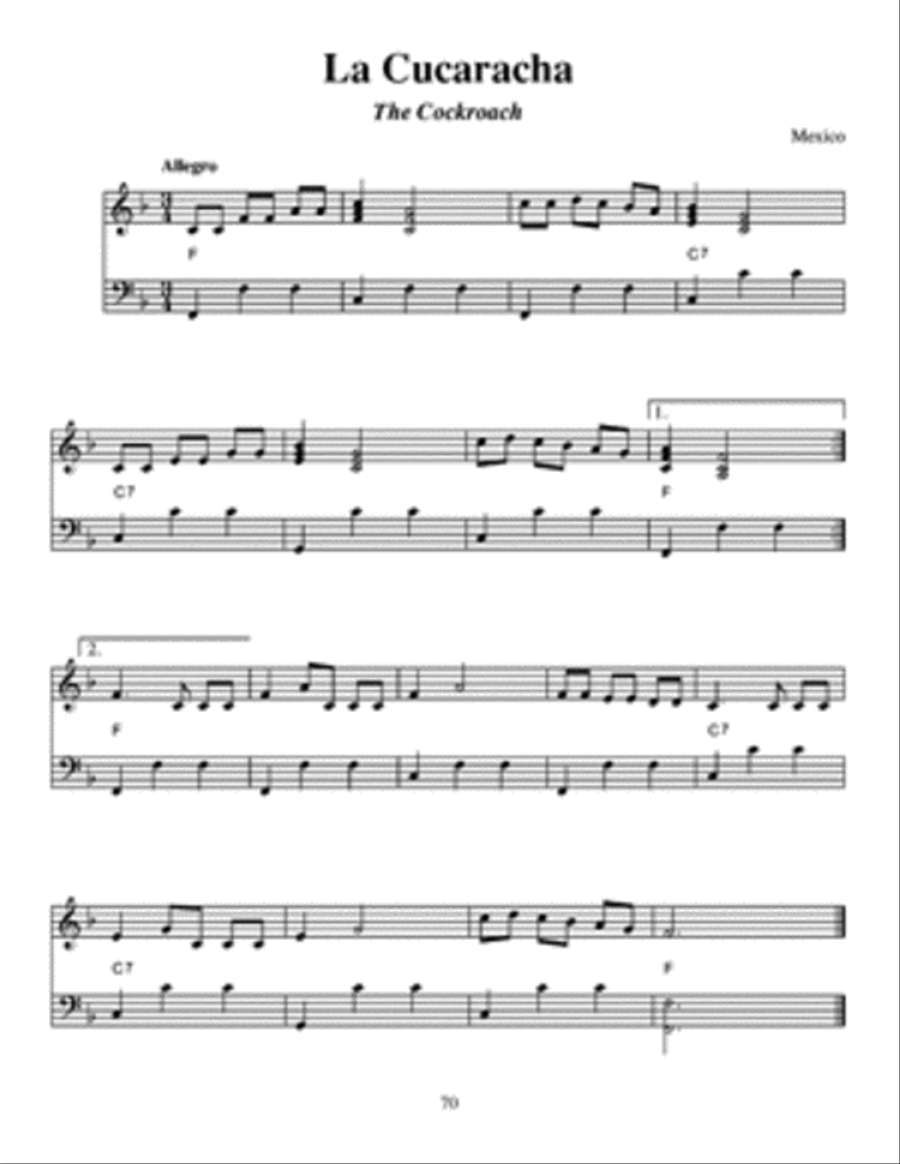 World Melodies for Accordion Accordion scores gallery preview page 4