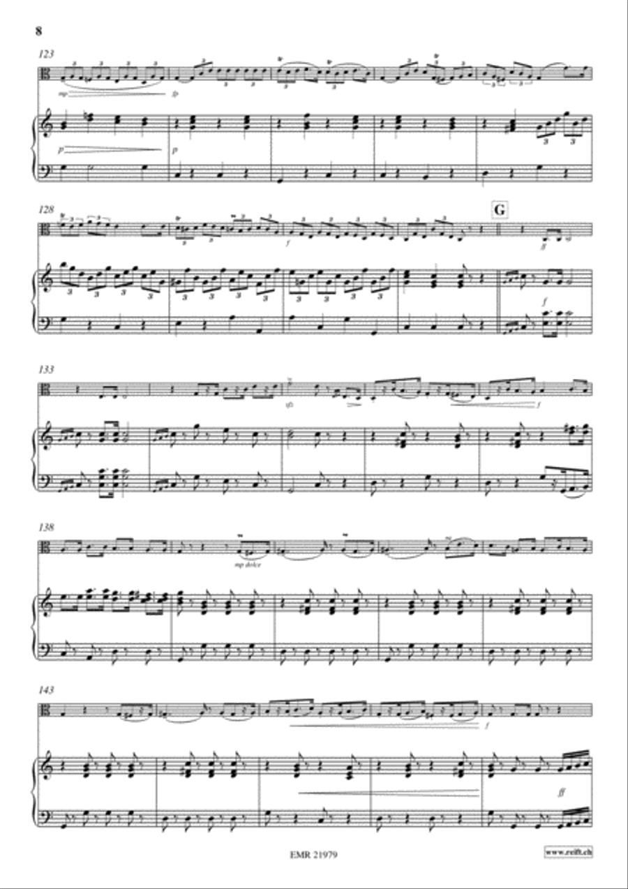 Grande Marche Piano Accompaniment scores gallery preview page 8