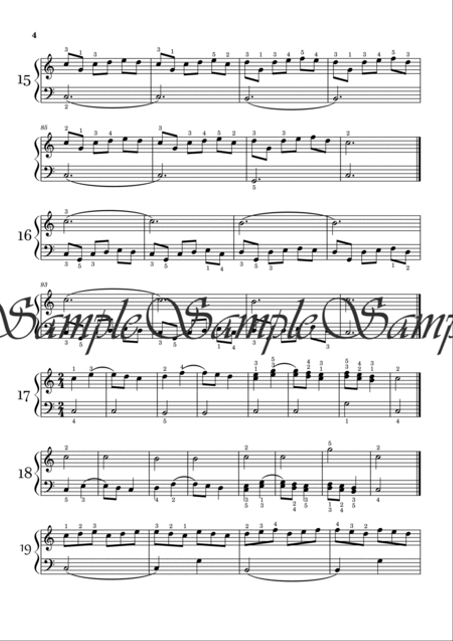 Practical Studies for Piano Volume 1 Piano Method scores gallery preview page 4