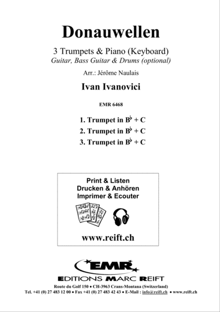 Donauwellen Trumpet Trio scores gallery preview page 2