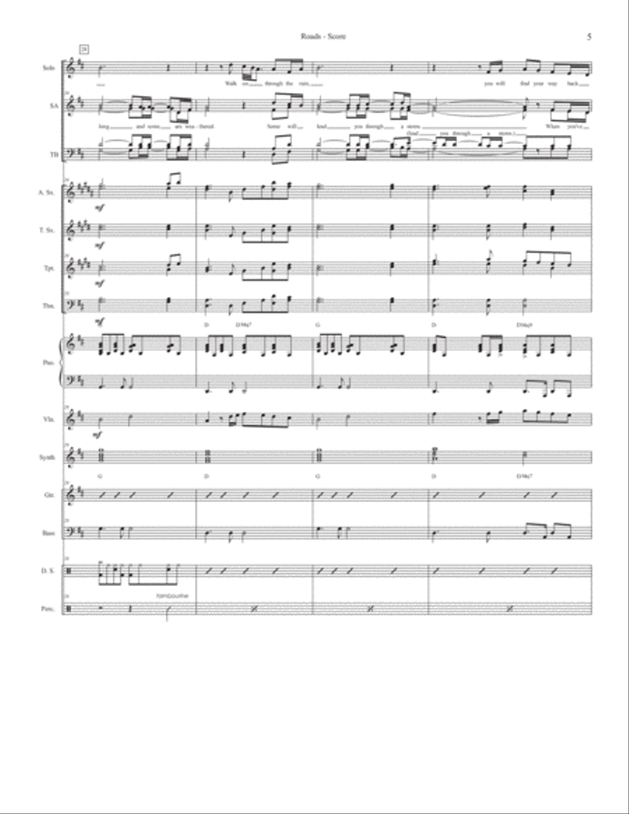Roads Large Ensemble scores gallery preview page 6