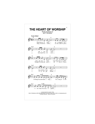 The Heart Of Worship (When The Music Fades)