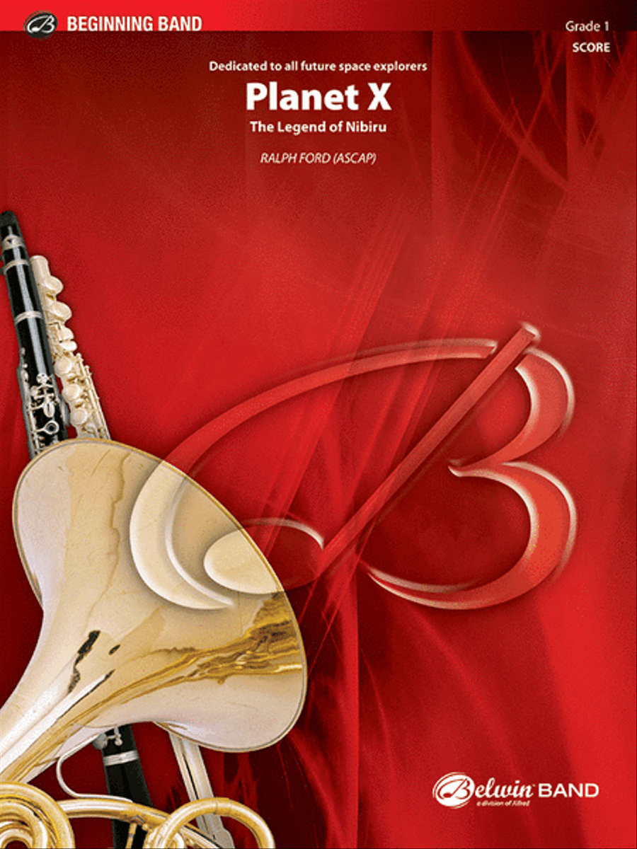 Planet X Concert Band scores gallery preview page 1