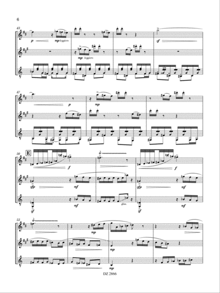 Adiòs al verano Clarinet scores gallery preview page 6