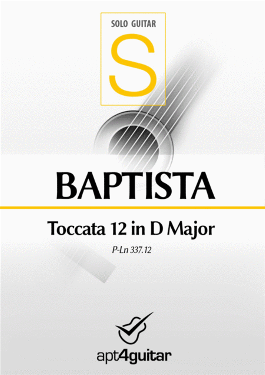 Toccata 12 in D Major
