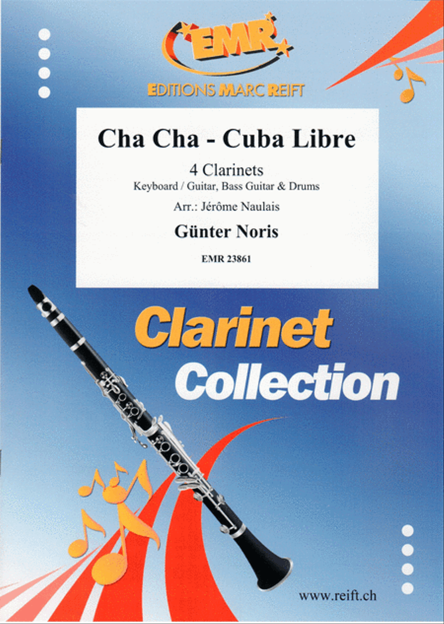Cha Cha - Cuba Libre Clarinet Quartet scores gallery preview page 1