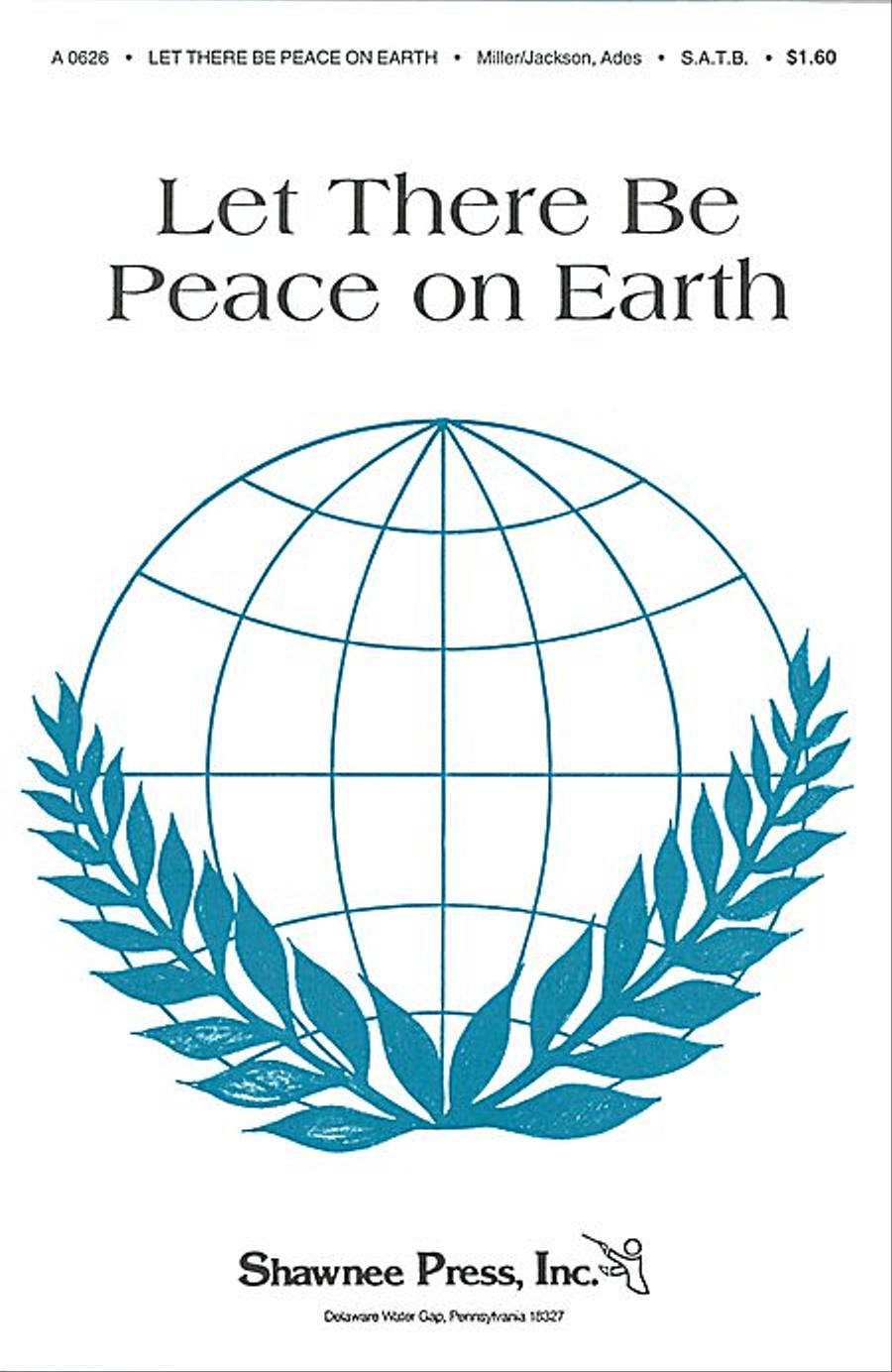 Let There Be Peace on Earth 4-Part scores gallery preview page 1