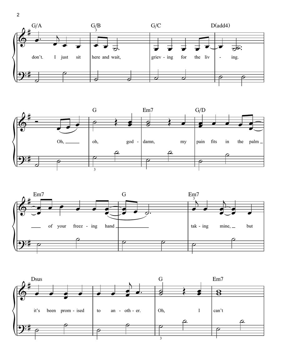 ivy Easy Piano scores gallery preview page 2