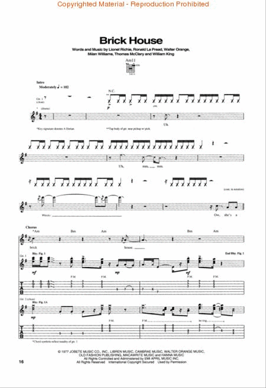 R&B Guitar Bible Electric Guitar scores gallery preview page 3
