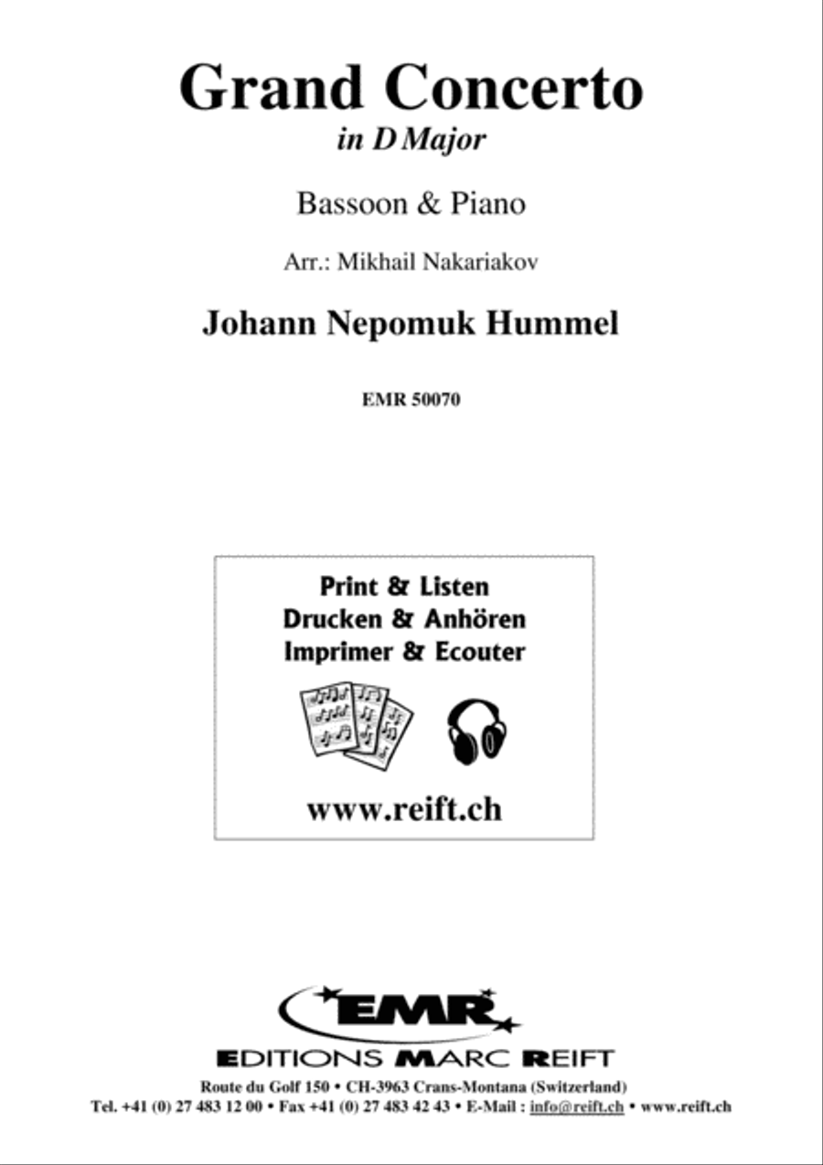 Grand Concerto Bassoon Solo scores gallery preview page 2