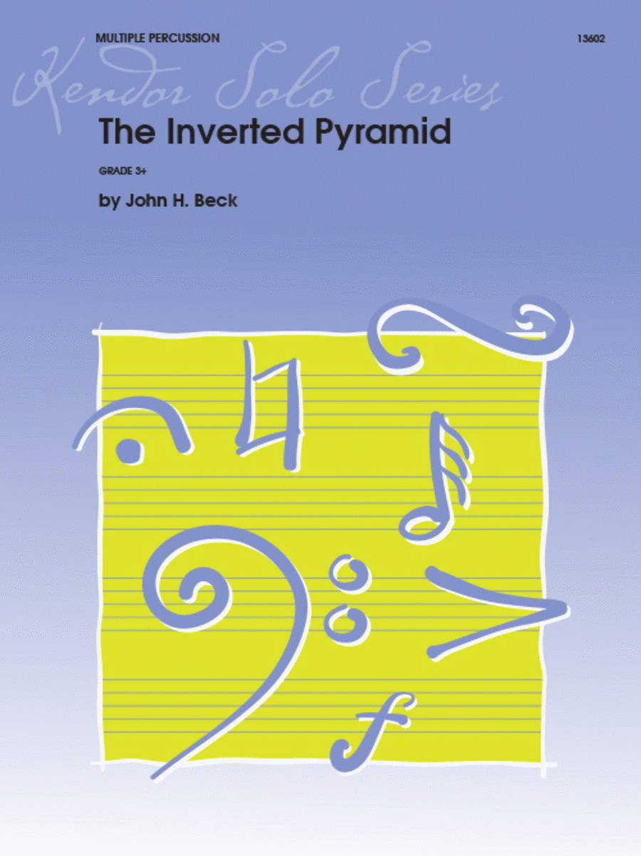 Inverted Pyramid, The Percussion scores gallery preview page 1