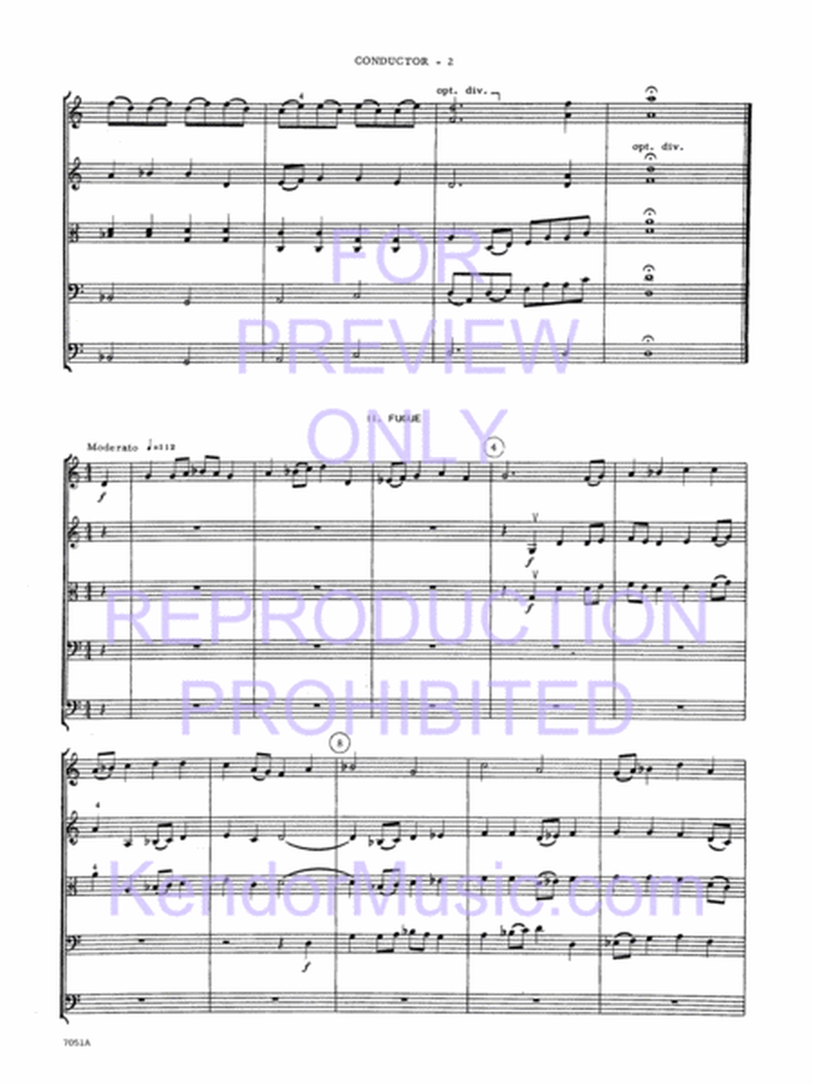 Suite For Strings (Full Score)