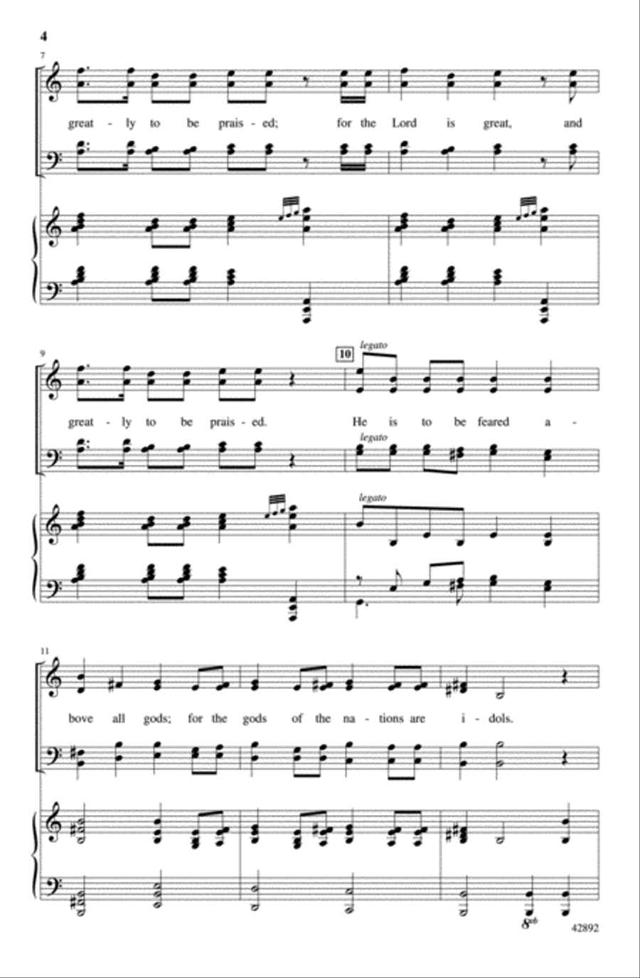 Declare His Glory Choir scores gallery preview page 3