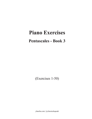 Beginner Sight Reading Pentascale Book 3 - Beginner Piano Exercises (One Hand at a Time)