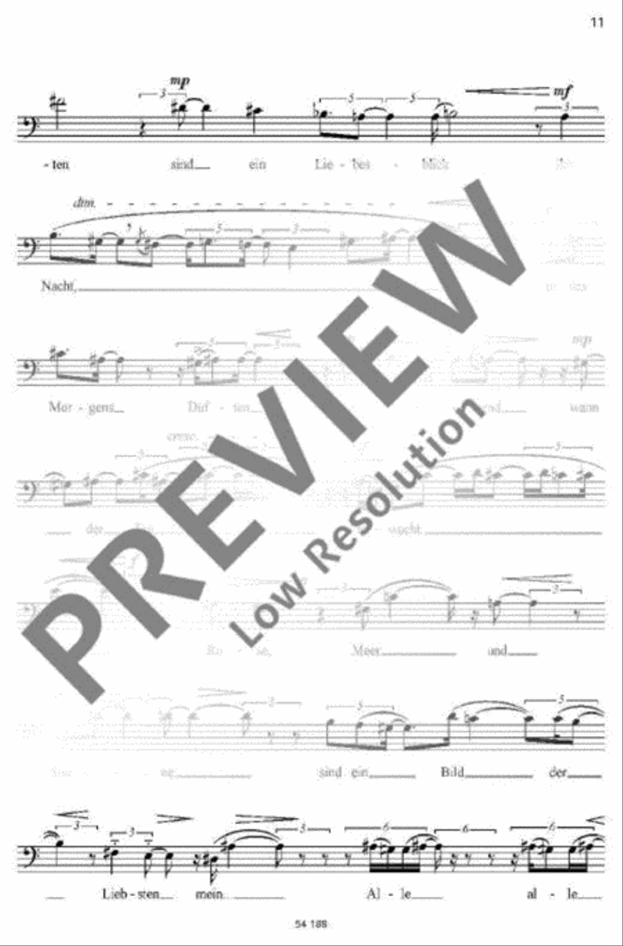 Rose, Meer und Sonne Rose, Meer und Sonne Baritone Horn scores gallery preview page 8