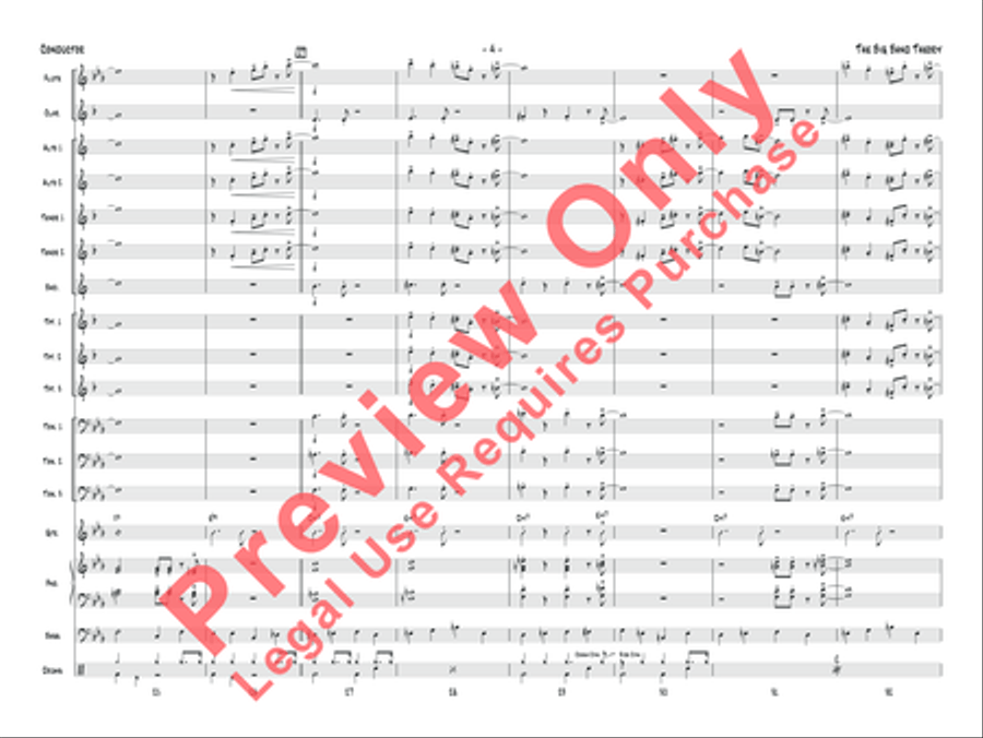 The Big Band Theory The Big Band Theory Jazz Ensemble scores gallery preview page 5