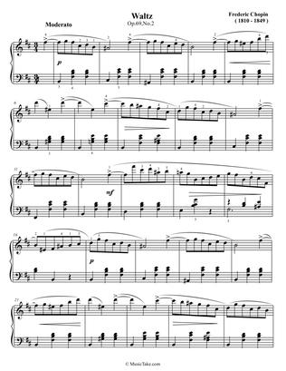 Chopin Waltz in B minor Op.69 No.2
