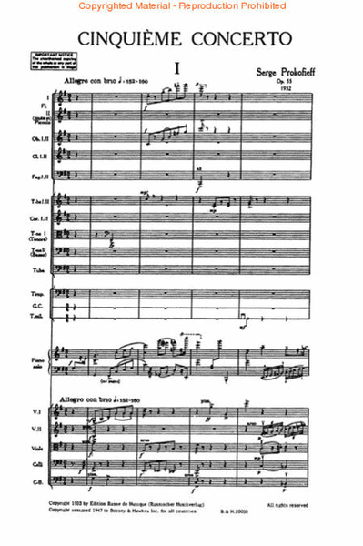 Piano Concerto No. 5 in G, Op. 55