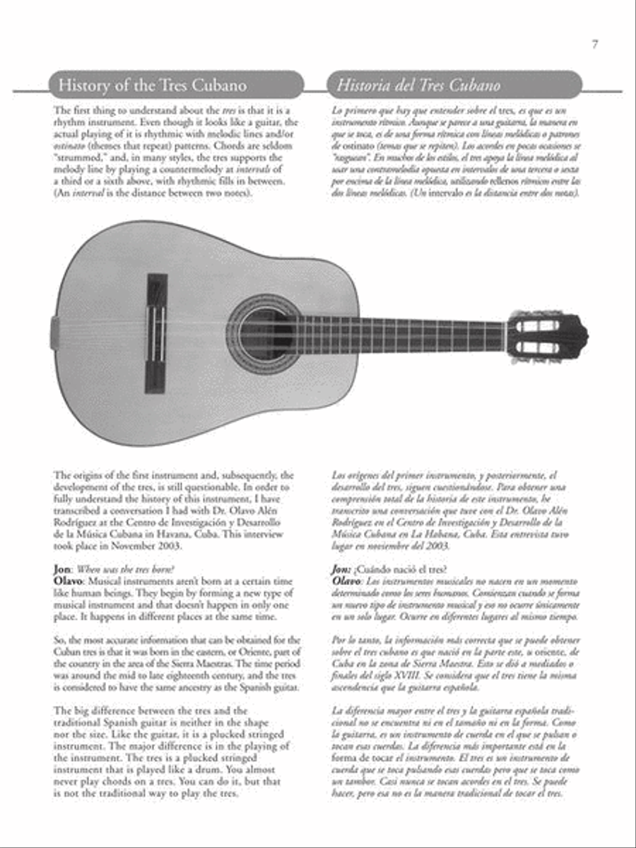 El Tres Cubano Guitar scores gallery preview page 7