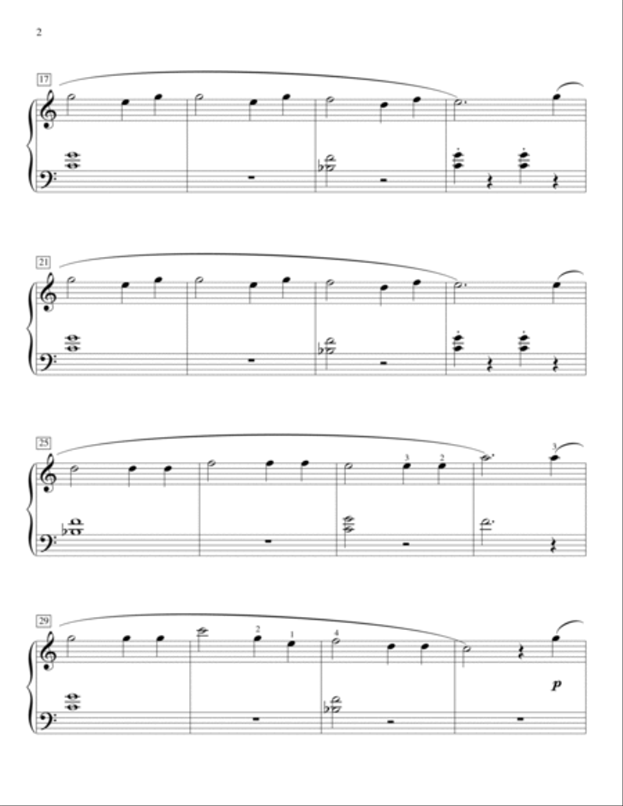 O Come, Little Children O Come, Little Children Piano Method scores gallery preview page 2