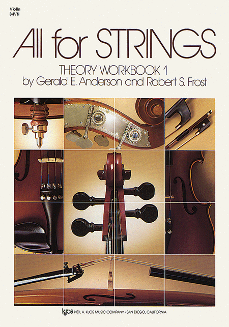 All For Strings Theory Workbook 1-violin