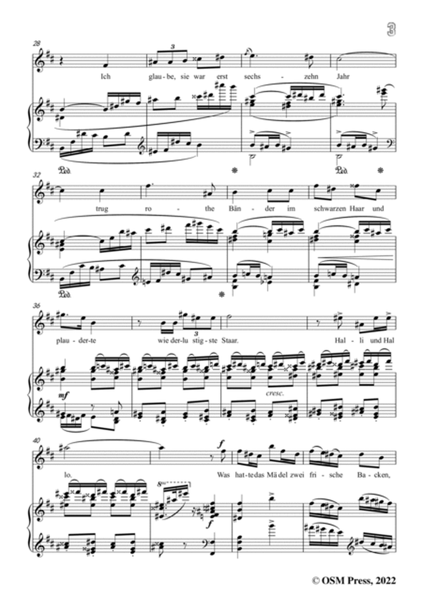 Richard Strauss-Bruder Liederlich,in D Major,Op.41 No.4 image number null