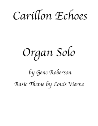 Book cover for Carillon Echos Organ Solo